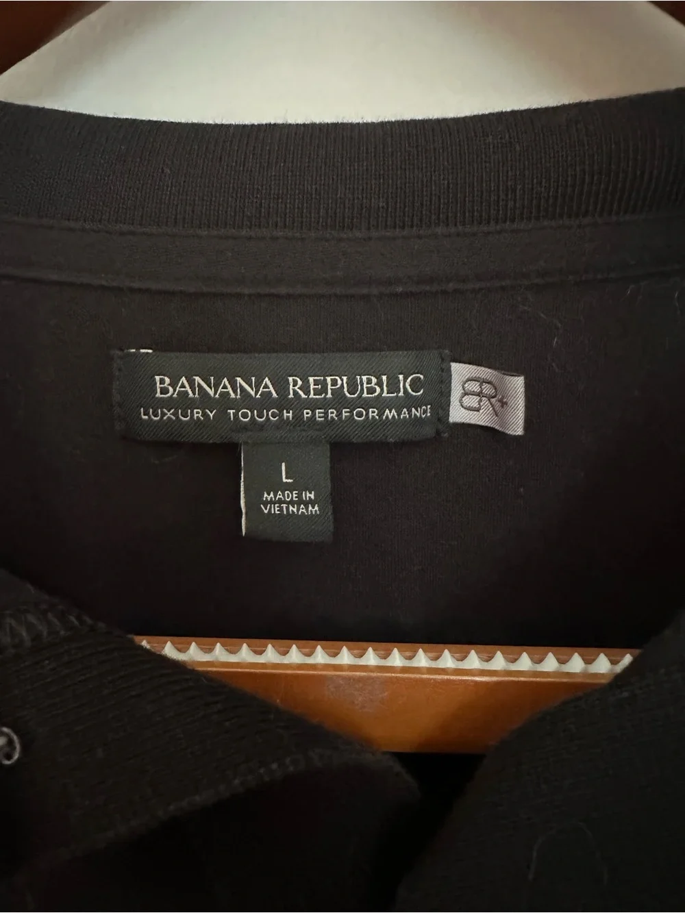 Banana Republic Black Men's Polo Shirt